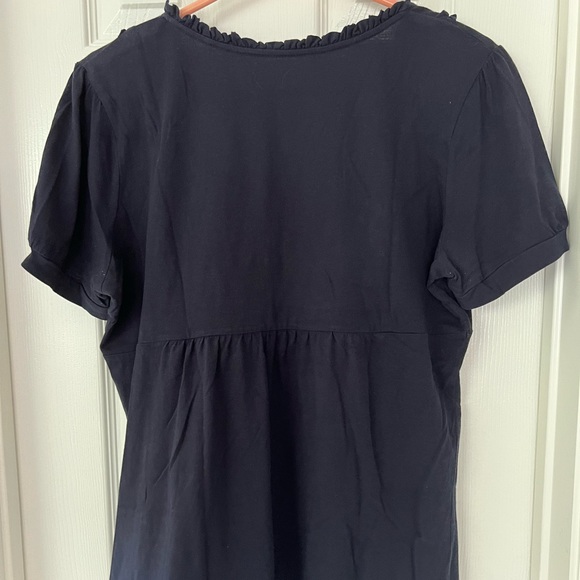 New York & Co Navy top - Picture 2 of 3